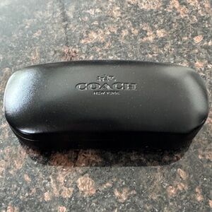 Coach Sleek Black Eyewear Case